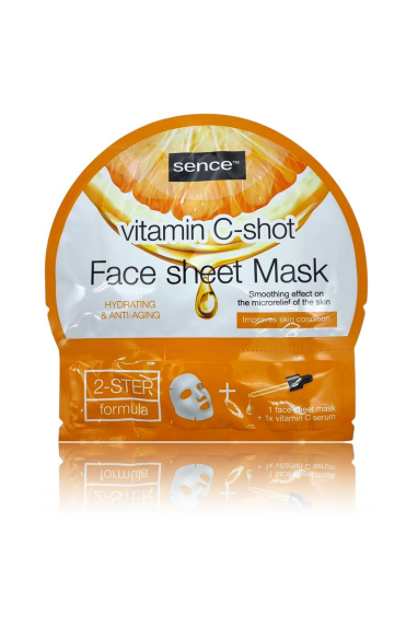 Masque Visage 2 étapes – Hydratant & Anti-âge MASQVETSERVITC
