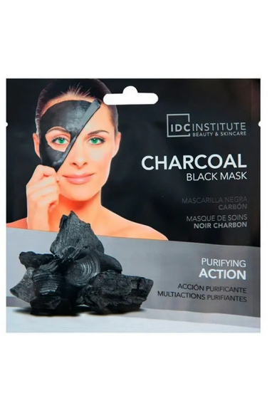 Maschera viso purificante al carbone