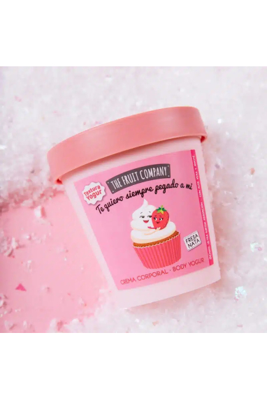 Crème corps texture yaourt – Fraise Chantilly