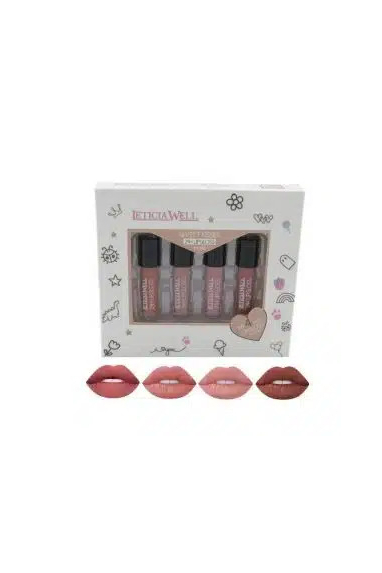Kit de 4 minis Lipgloss Mat & Nude - Sweet Kisses