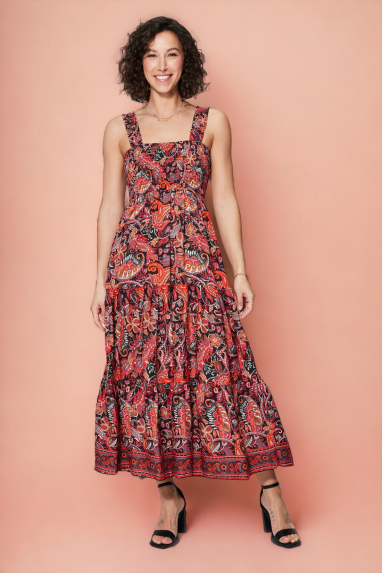 Large summer dress - MAXIPA4004A